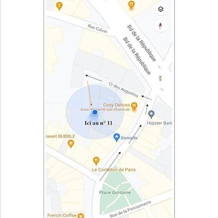 Studio Cosi Idealement Place Au Coeur De Ville 博格斯 外观 照片