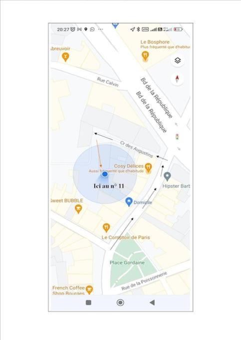 Studio Cosi Idealement Place Au Coeur De Ville 博格斯 外观 照片